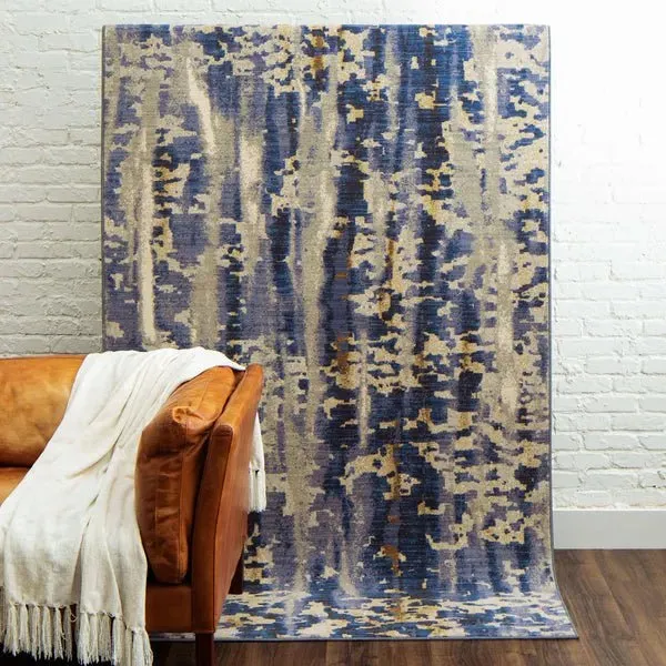 Tempest Vortex Cobalt 91989 D9339 Rug