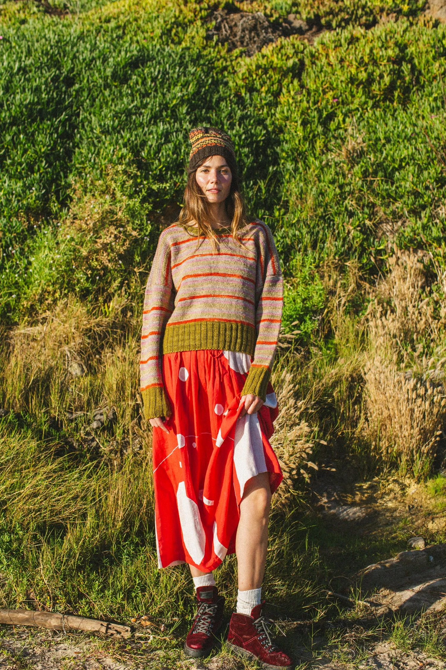 The Red-Striped Pull-Over