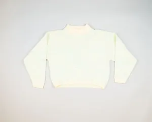 Very Light Blue Snowflakes-Small Christmas Sweater