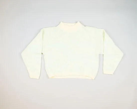 Very Light Blue Snowflakes-Small Christmas Sweater