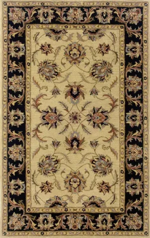 Windsor 23105 Ivory Black Rug