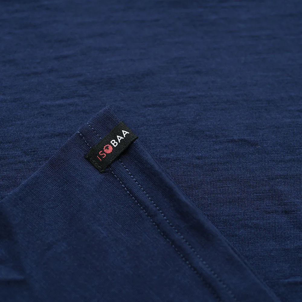 Womens Merino 150 Odd One Out Tee (Navy/Sky)