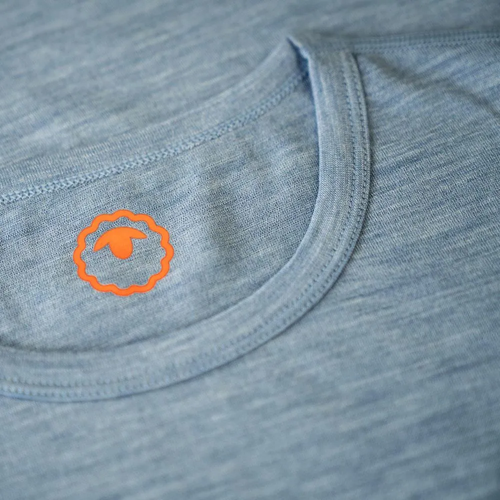 Womens Merino 150 Odd One Out Tee (Sky)