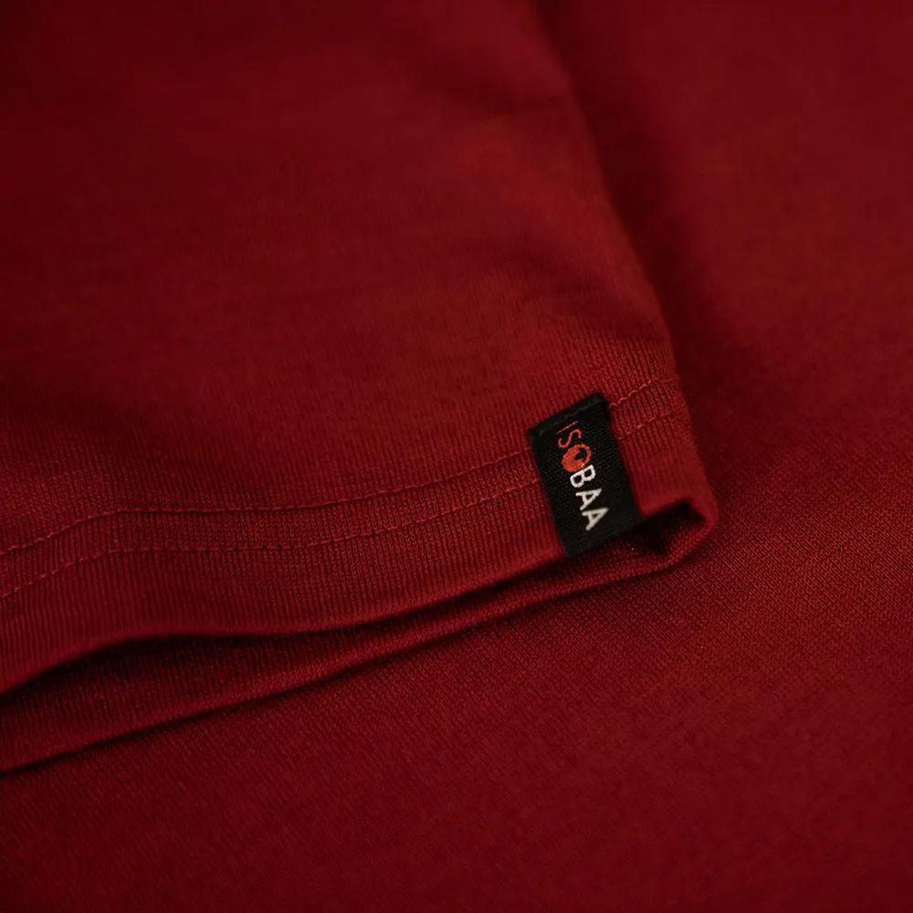 Womens Merino 150 Sheep Tee (Red)