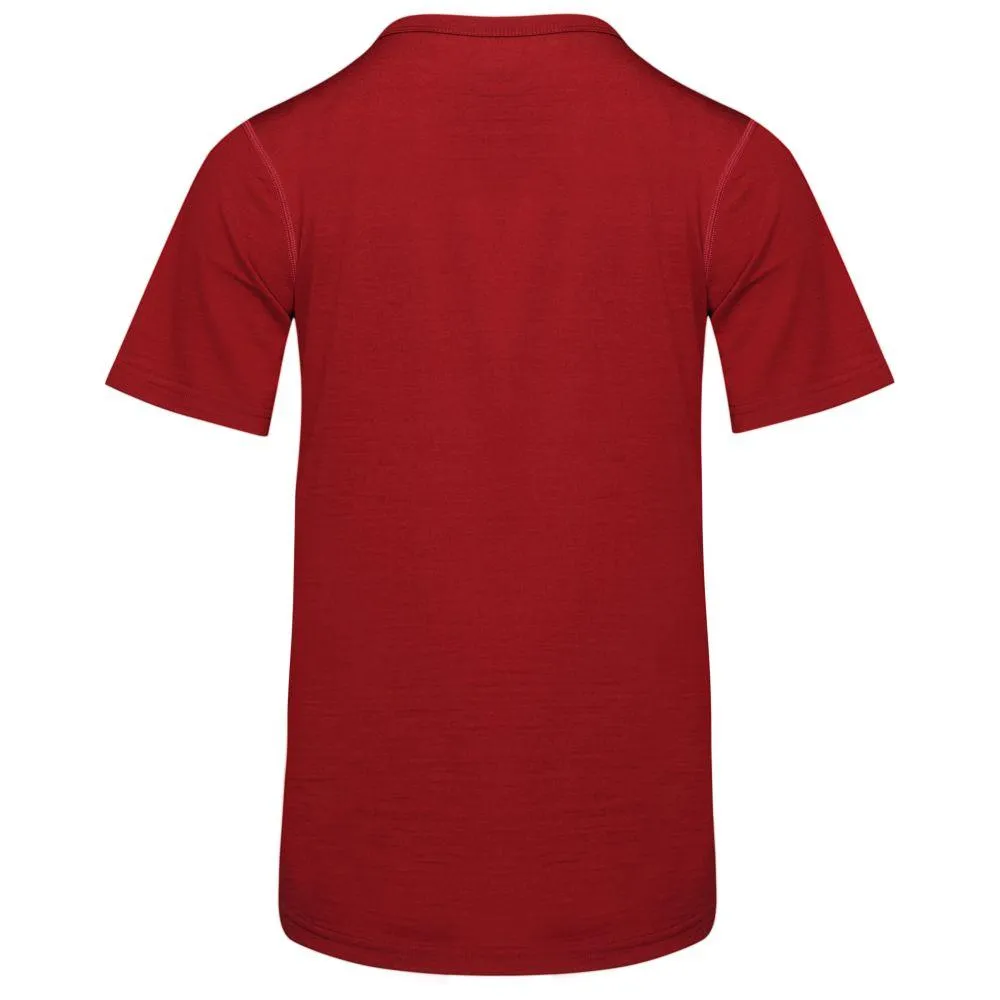 Womens Merino 150 Sheep Tee (Red)