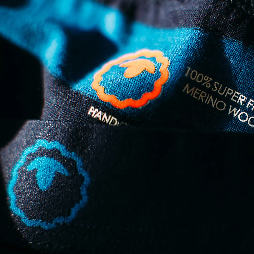 Womens Merino 180 Hipster Shorts (Navy/Blue)